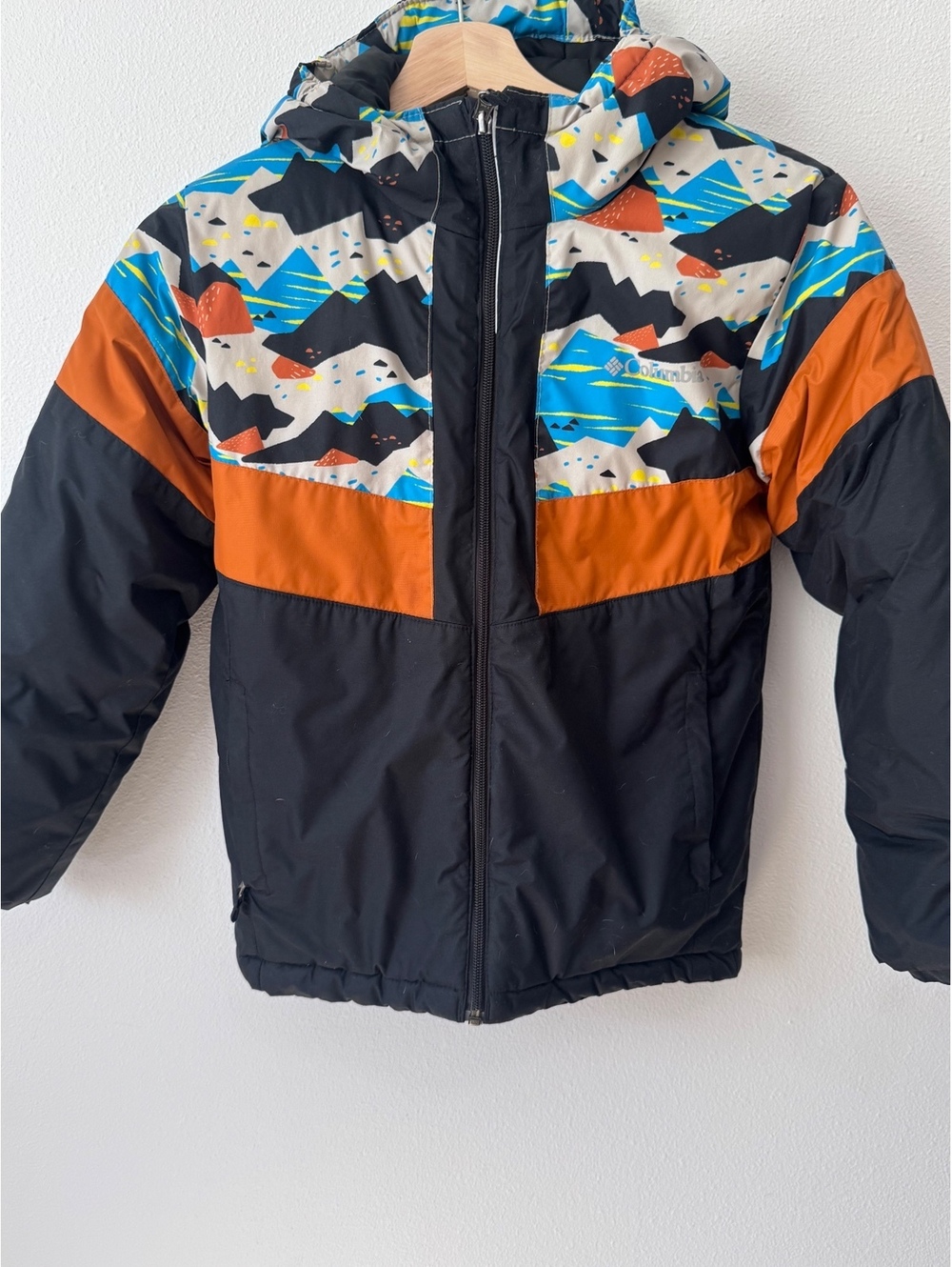 Columbia Sportswear Colorblock Hooded Jacket Medium